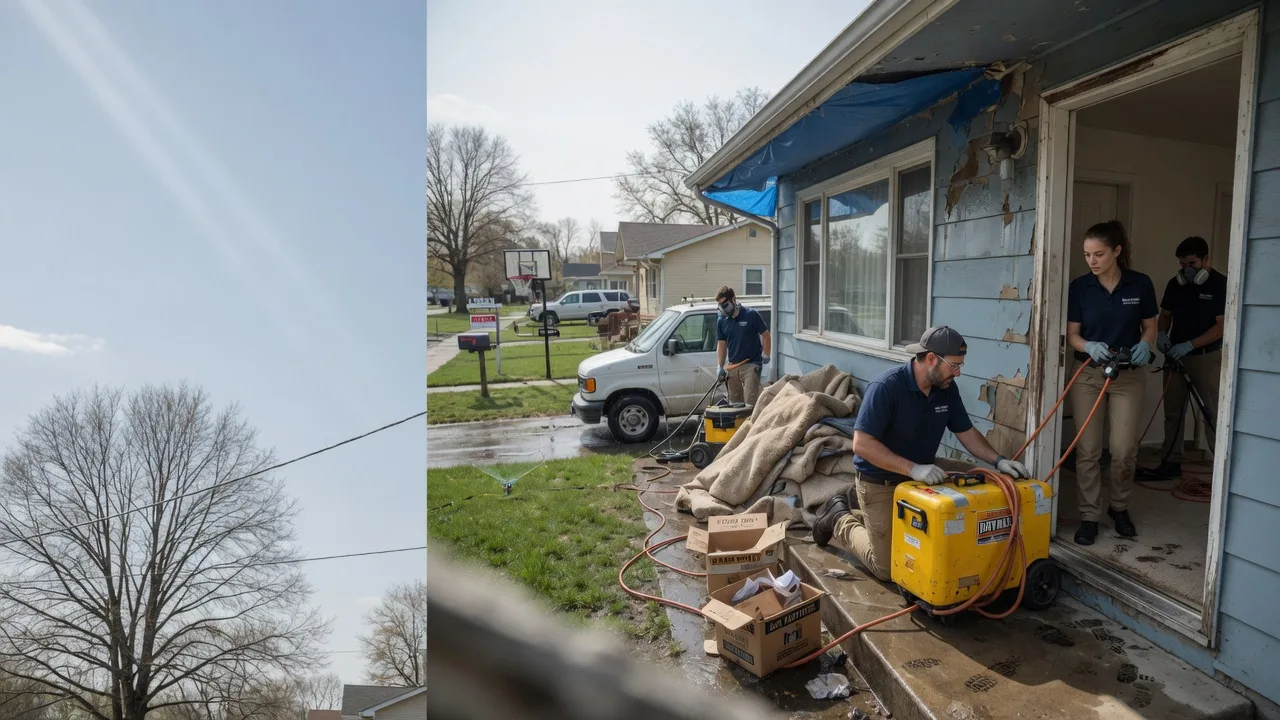 Basement Flood Cleanup in Pittsburg, MO near me